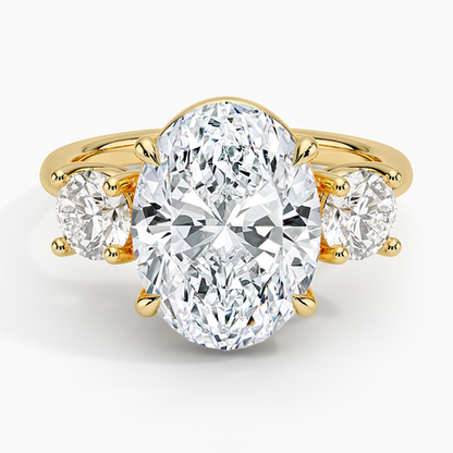 Luxe Selene Three Stone Diamond Ring (2/3 ct. tw.)