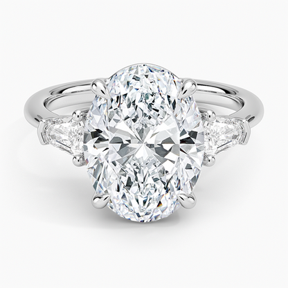 Shield Cut Three Stone Diamond Ring (1/4 ct. tw.)