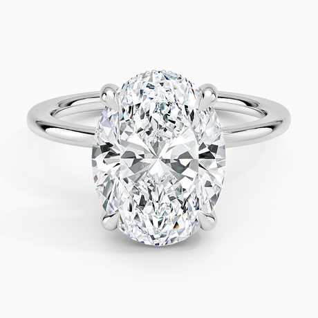Audrey Perfect Fit Hidden Halo 1.4mm Diamond Ring