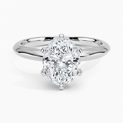 Classic Six-Prong Solitaire Ring