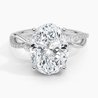 Petite Twisted Willow Diamond Ring