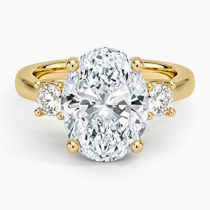 Petite Three Stone Trellis Diamond Ring (1/3 ct. tw.)