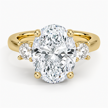 Petite Three Stone Trellis Diamond Ring (1/3 ct. tw.)