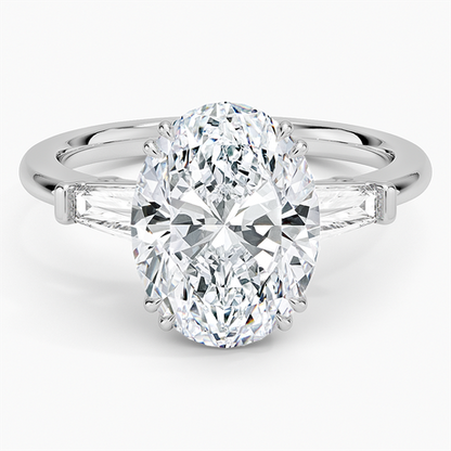 Symphony Double Prong Three Stone Diamond Ring (1/2 ct. tw.)