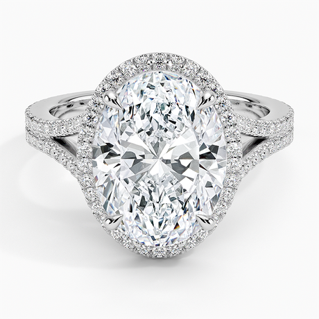 Fortuna Halo Diamond Ring (1/2 ct. tw.)