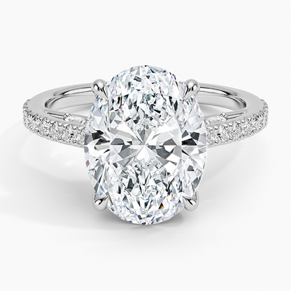 Secret Garden Adorned Gallery Diamond Ring (1/2 ct. tw.)