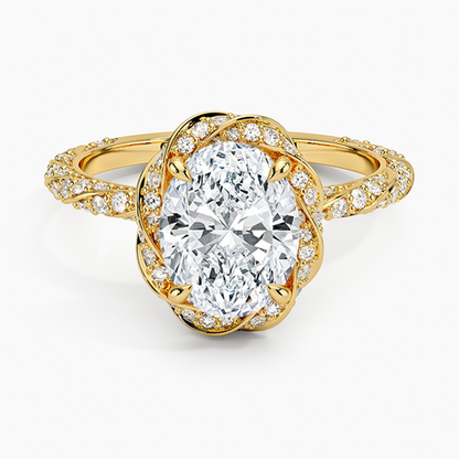 Nova Halo Diamond Ring (1/2 ct. tw.)