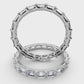 Revival Dimoand 14K East-West Emerald Cut Lab Grown Diamond Eternity Band | 14K Gold, Stone Size-0.10 | E-F Color, VS-SI Clarity | 30 Day Free Return