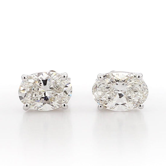 Certified Lab Diamond Earrings 