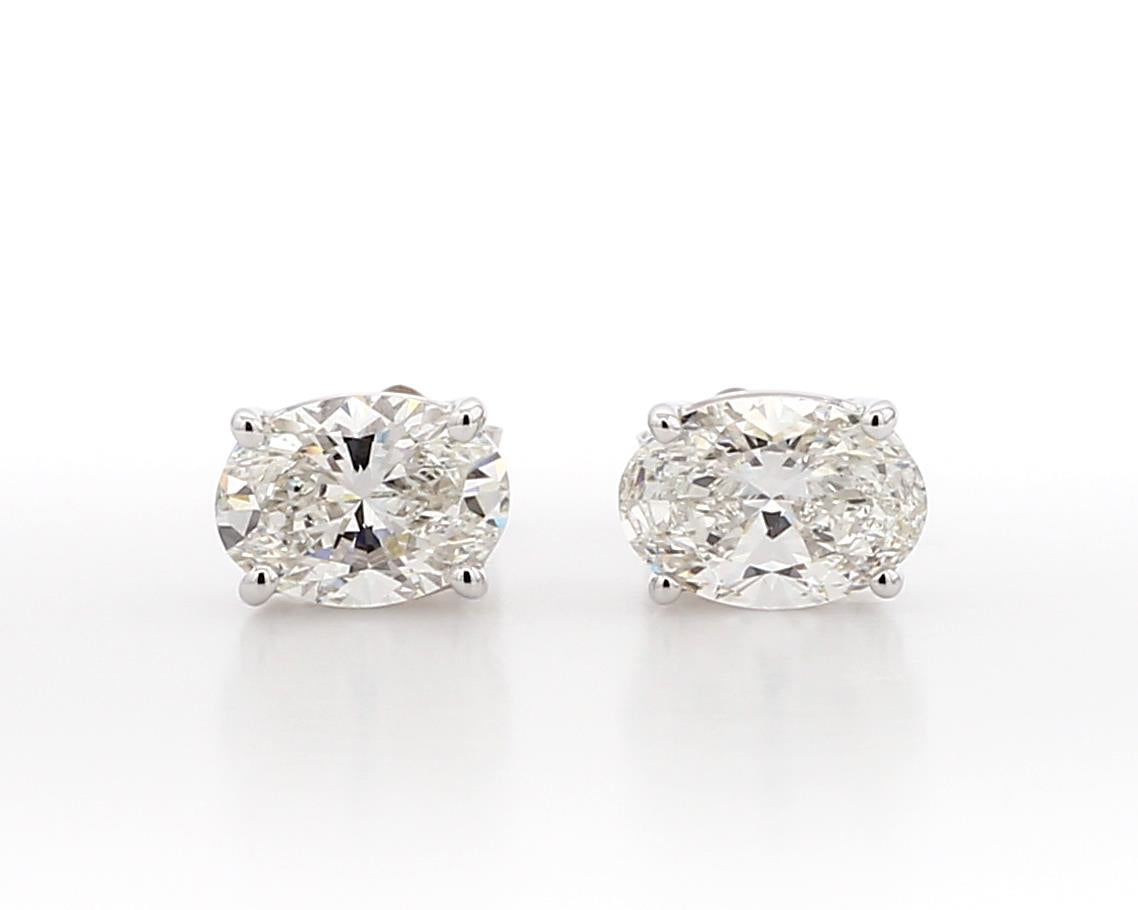 Certified Lab Diamond Earrings 