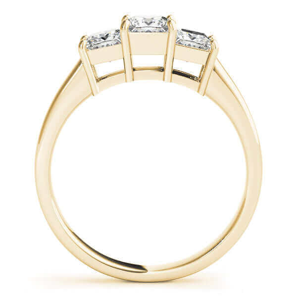  shop-3-three-Princess-cut-lab-grown-Diamond-engagement-ring-2023-yellow-gold