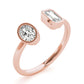 Emerald Cut Diamond Ring 