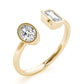 Emerald Cut Diamond Ring 