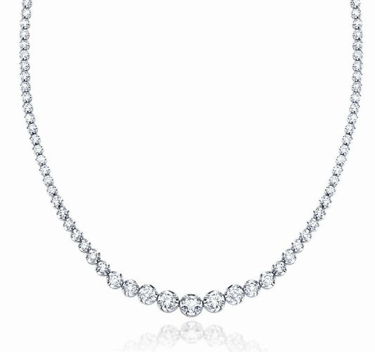 Lab-Created-Diamond-Tennis-Necklace