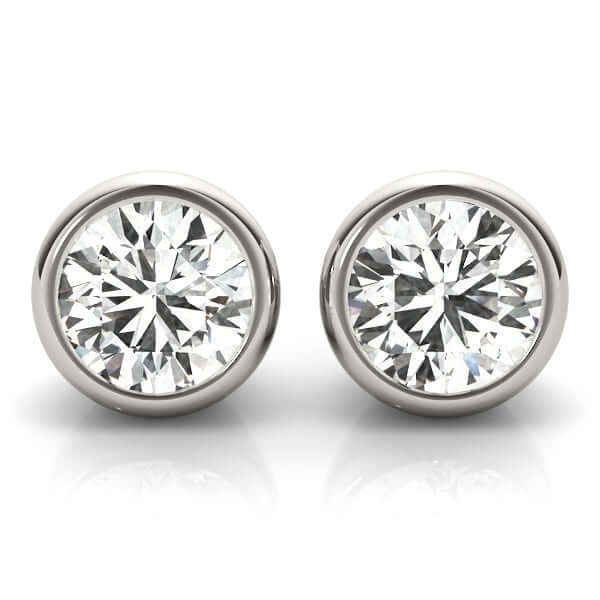  Lab-grown-Diamond-Stud-Earring-bezel-setting-revival-diamonds-earrings