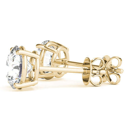  Lab-grown-Diamond-Stud-Earring-setting-revival-diamonds-earrings