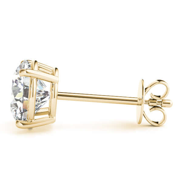  4-carats-Lab-grown-Diamond-Stud-Earring-setting-revival-diamonds-earrings-certified