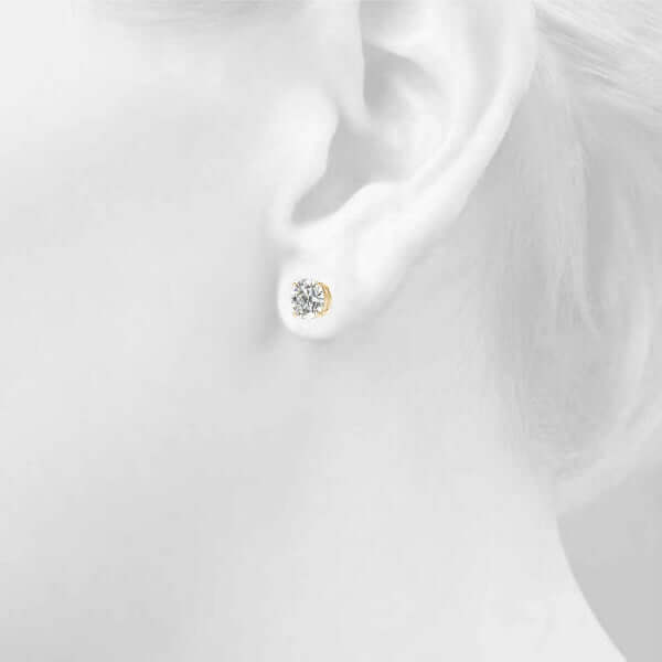 certified-Lab-grown-Diamond-Stud-Earring-setting-revival-diamonds-earrings