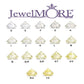Certified 1.00 Carat Diamond, Prong Set 14K Rose White & Yellow Gold Lab Grown Diamonds Solitaire Engagement Ring Diamond Quality (G-H, VS-SI1) by Revival Diamonds