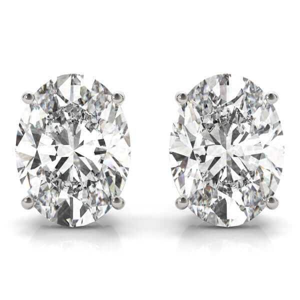 Certified Lab Diamond Earrings 