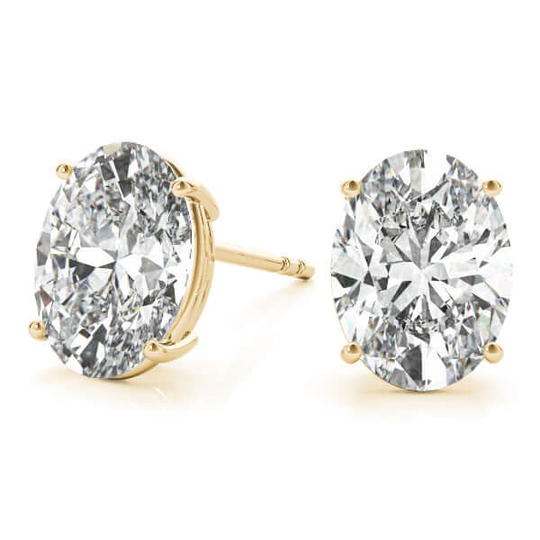 Certified Lab Diamond Earrings 