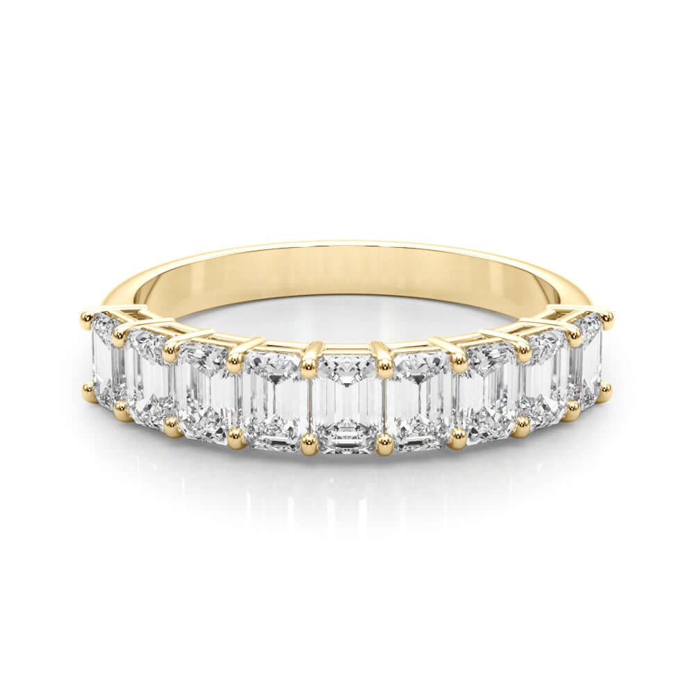 14k Diamond 9 Stone Ring 