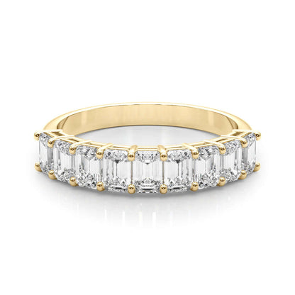 14k Diamond 9 Stone Ring 