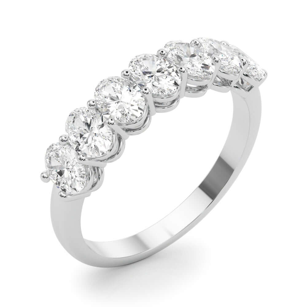 14k Diamond Seven Stone Ring