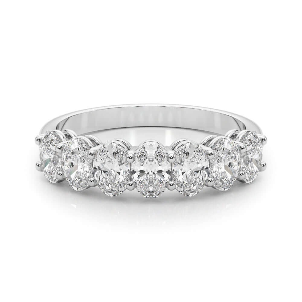 14k Diamond Seven Stone Ring