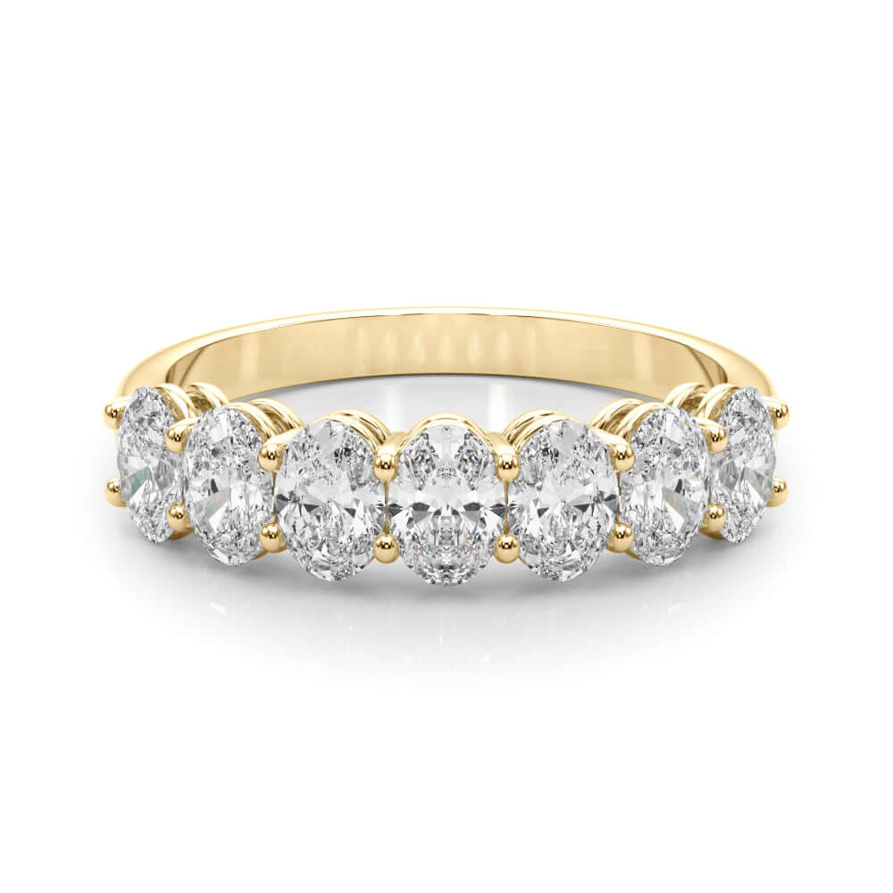 14k Diamond Seven Stone Ring